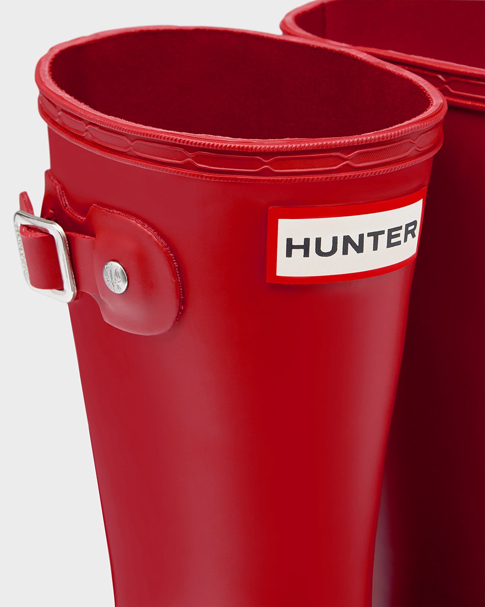 Galochas Hunter Criança Vermelhas - Original Big - 09GMFQTVK